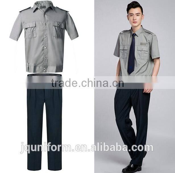 cheap security shirt uniform,customize design security guard uniform workwear