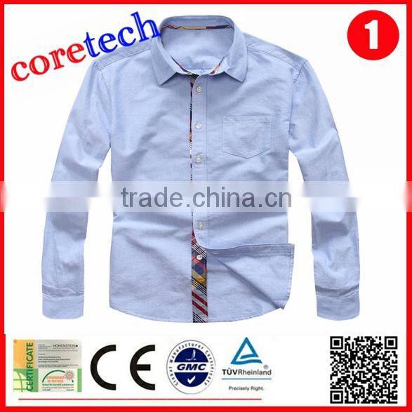 new design popular 100% cotton man shirt factory