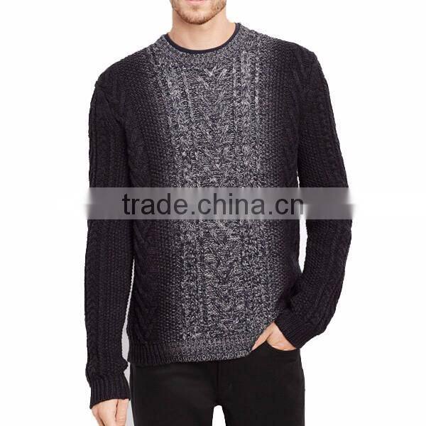 2015 fashion wool cheap men sweater men woolen sweater design
