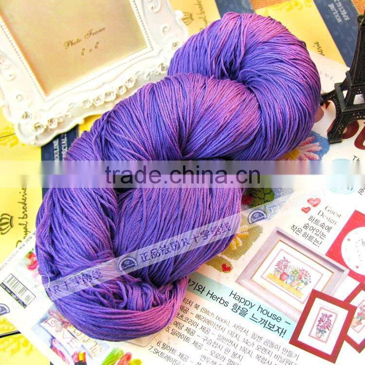 dyed bulk Egyptian cotton floss embroidery threads dmc color hand embroidery