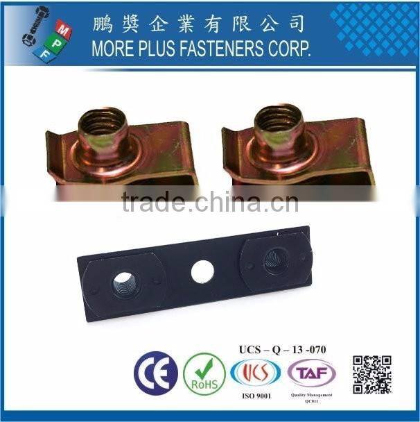 Taiwan Stainless Steel 18-8 Chrome Plated Steel Copper Brass Weld Studs U Type Groove Fasteners Welding Fasteners