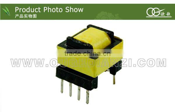 EE10 horizontal transformer pin 4+4,24V 12V 5V 240 volt 12 volt transformer