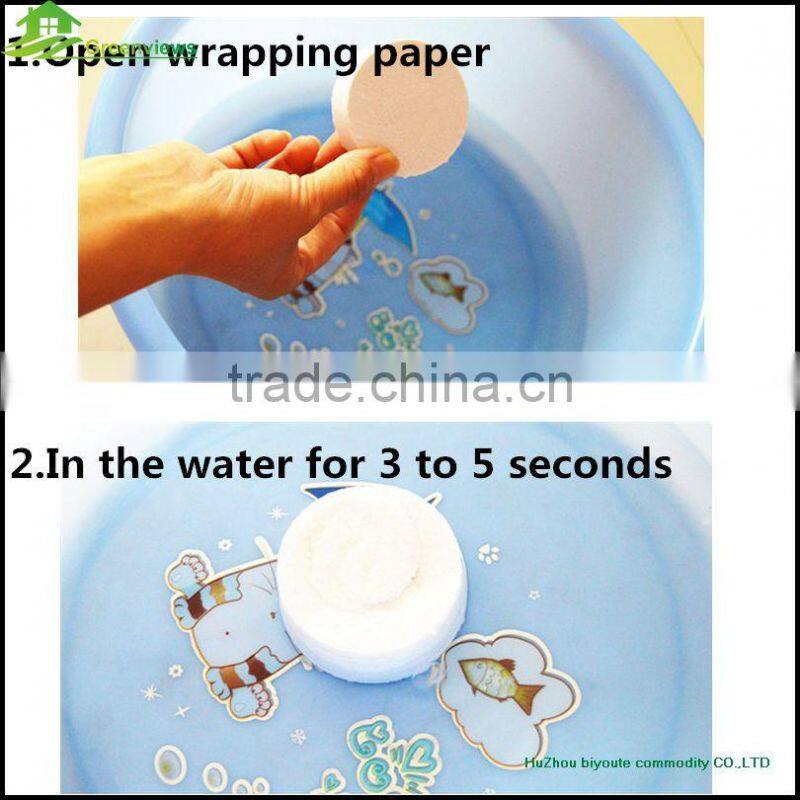 Outdoor traveling magic disposable beauty compressed towel compressed bath towels magic towel