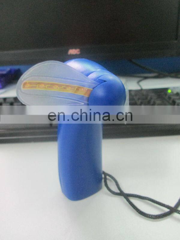 led shining fan,led blinking fan with custom logo,promotional items