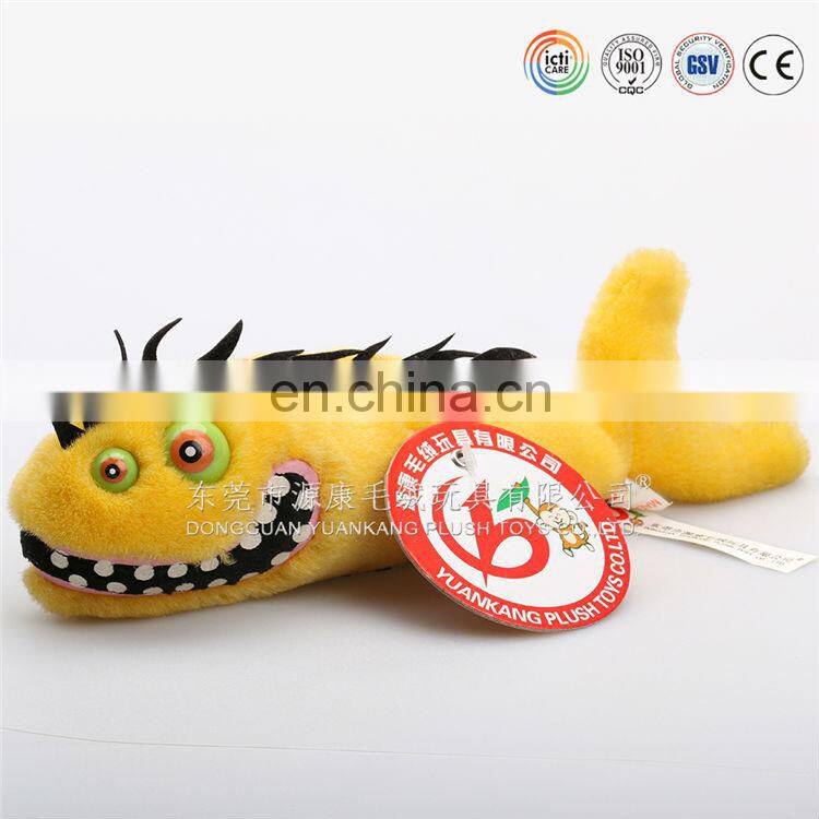 Fashion cute plush alligator toy for kids made of plush fabric