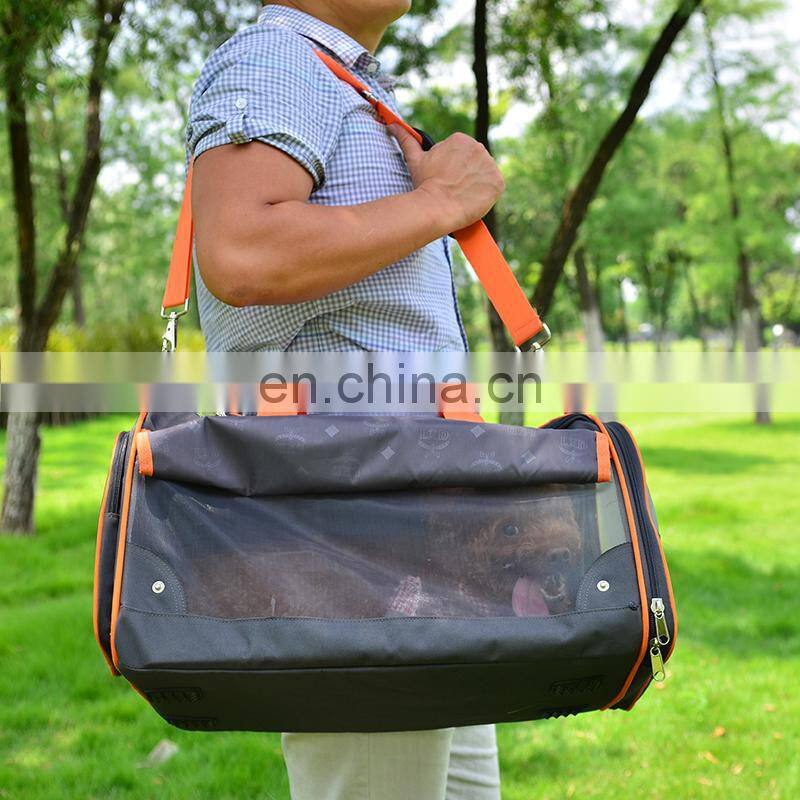 Large light pet travel bag, pet carrier