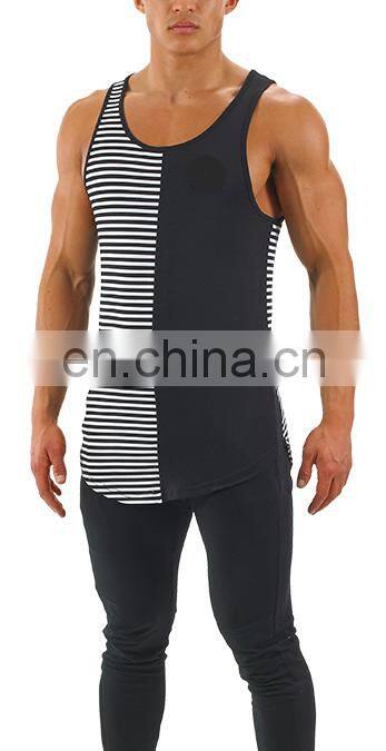 Wholesale Custom Oem deep cut v neck gym singlets