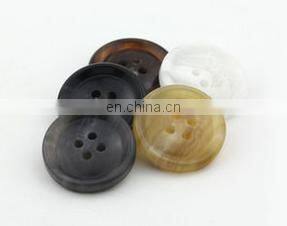 resin plastic beads button round with hole toggle ball button