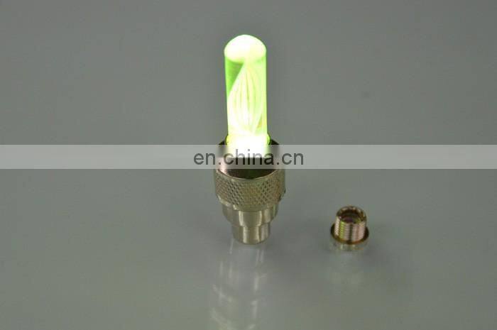 led wheel light bike car tyre tire valve caps ,H0T095 bicycle flashing led tyre lights/bike valve light