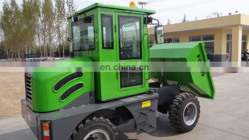 FCY20 2ton 4x4 drive hydraulic mini site dumper for sale