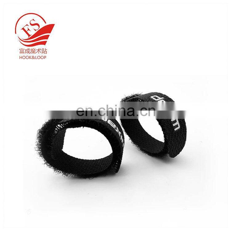 Multi-purpose removeable open and close black straight cable tie