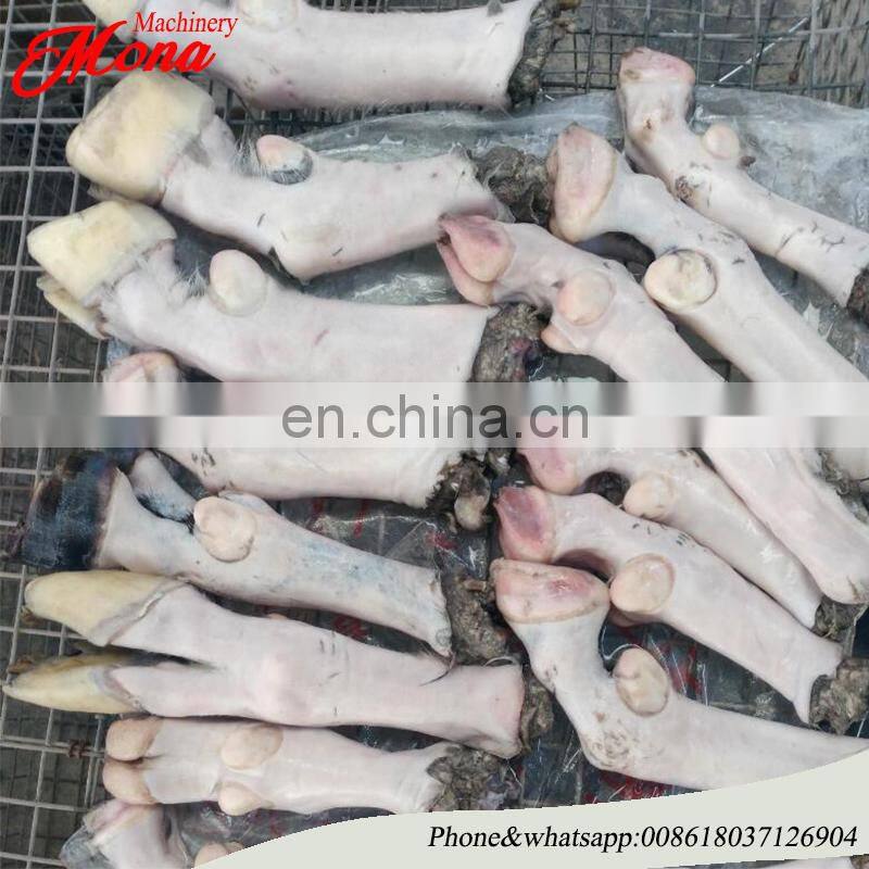 goat skin remover machine sheep/head hair removal machine