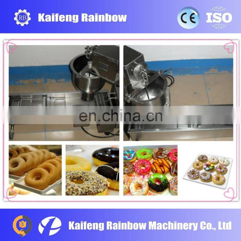 Best Selling New Condition three size mini donut making machines/automatic donut machine with fryer
