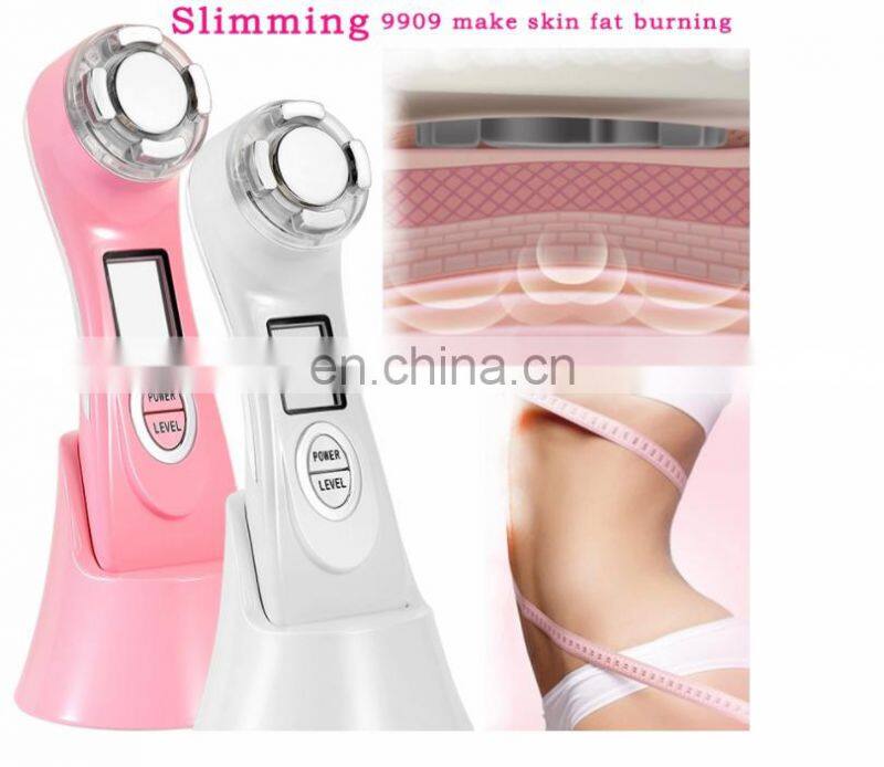 Multifunction Color Photon RF Vibration EMS Massage Cleaning Instrument Electronic Beauty Instrument