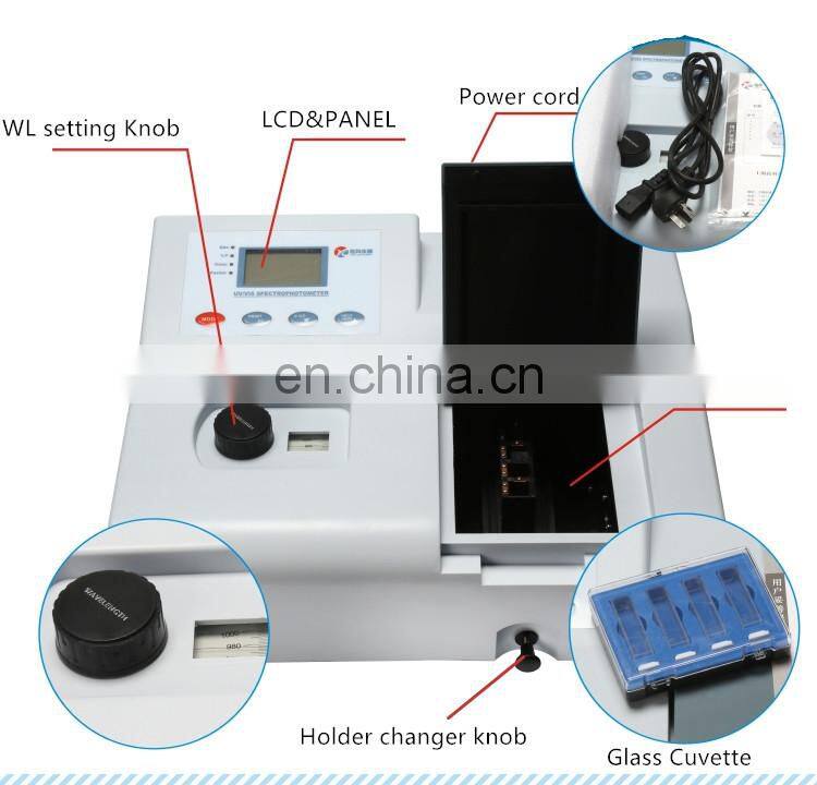 UV1100 uv vis spectrophotometer