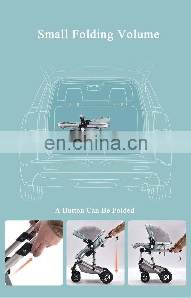 Factory price EN1888 baby stroller pram 3 in 1 travel system