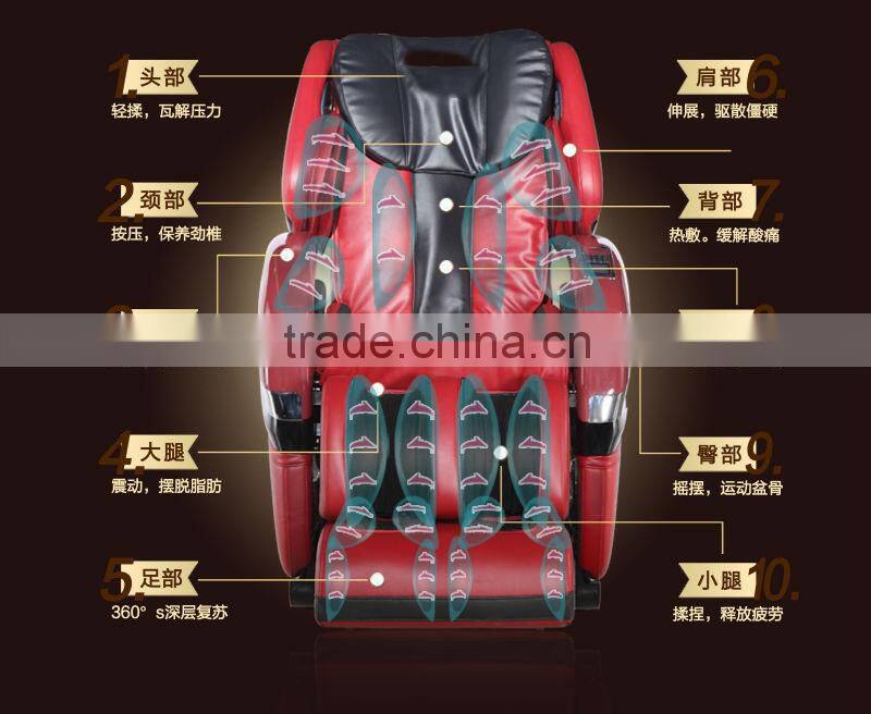 Deluxe full body massage chair,reclinomatic luxury smart chair AK-3022
