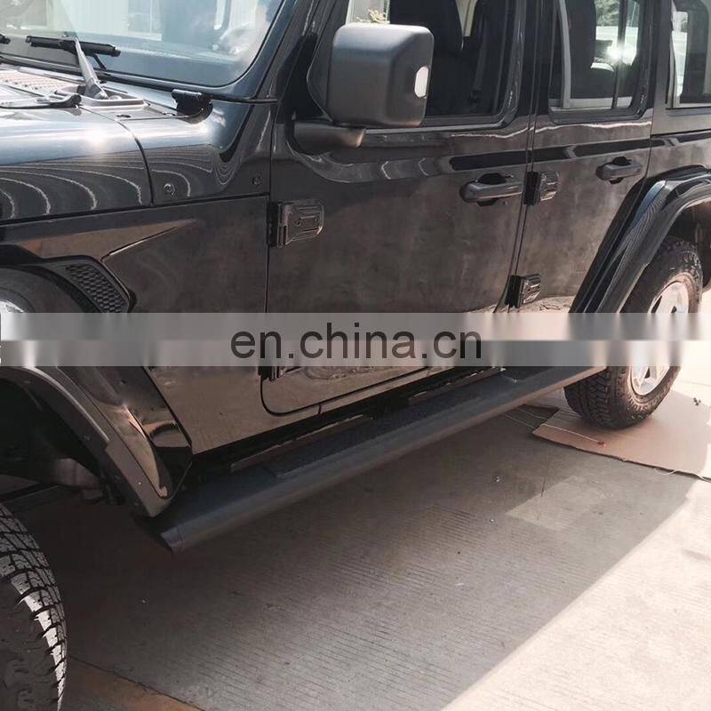 Aluminum  running board for  jeep wrangler JL 2018+  Side Step Bar for jeep 4x4 accessories From Maiker