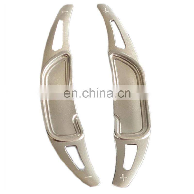 Sliver Steering Wheel Shift Paddle Shifter Extension For Mercedes-Benz CLS Class 2014-2018