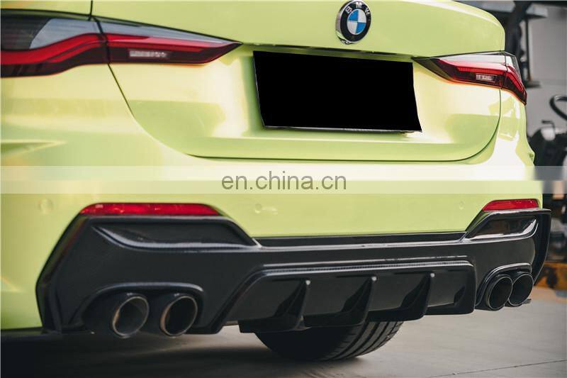 Runde Newest G22 For 2021 BMW 4 Series Carbon Fiber Front Lip 425i 430i Modified Dry Carbon Rear Lip