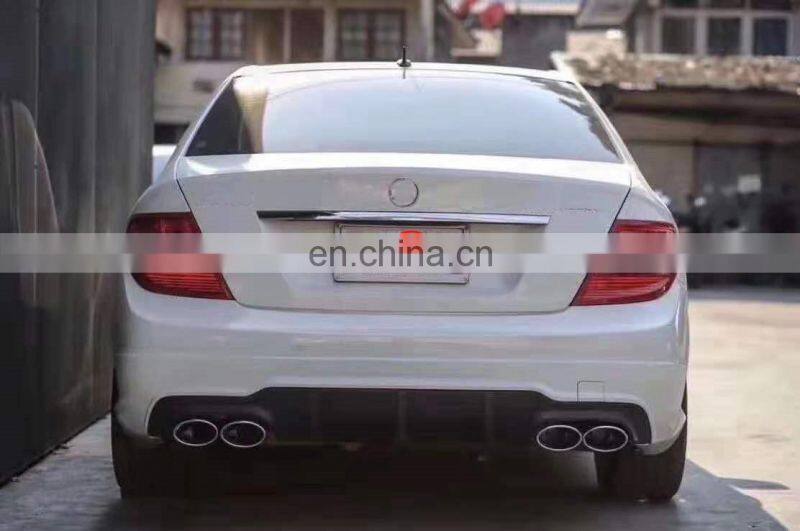 Runde High Quality Body Kit with Front Rear Bumper Side Skirts For 2007-2014 Mercedes-Benz C-CLASS (W204) Upgrade to C63 body kit