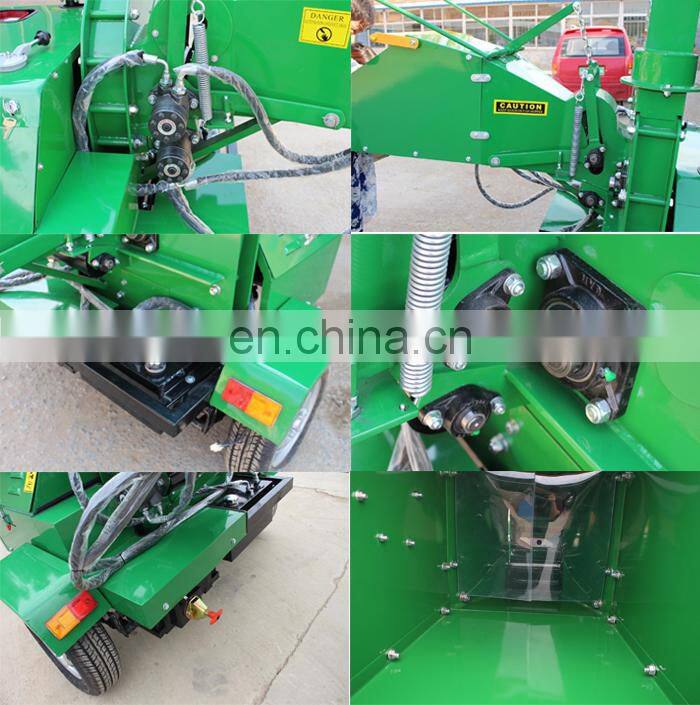 Forestry machinery DWC-40 diesel engine wood chipper shredder/chopper