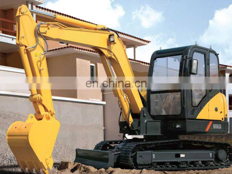 China small hydraulic crawler excavator CLG906E 6 ton digger CDM6065E/XE60D/XE60DA/SY60C/SE60