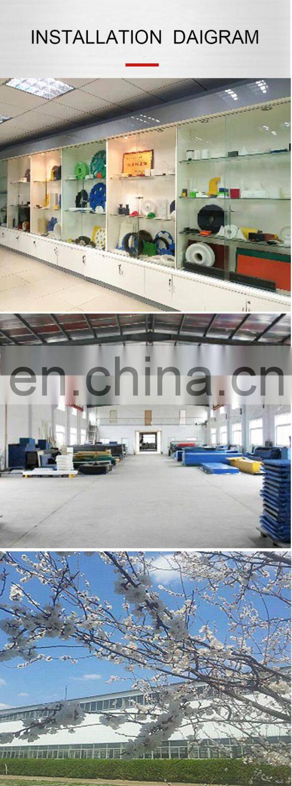 Facing Wharf Fender Panel HDPE Plastic Panel For Dock Fender Bumper Dock Plate