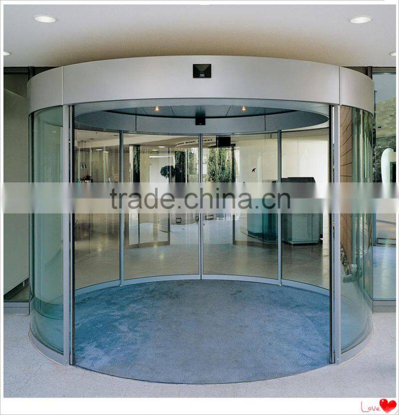 Front door automatic curved doors from china supplier
