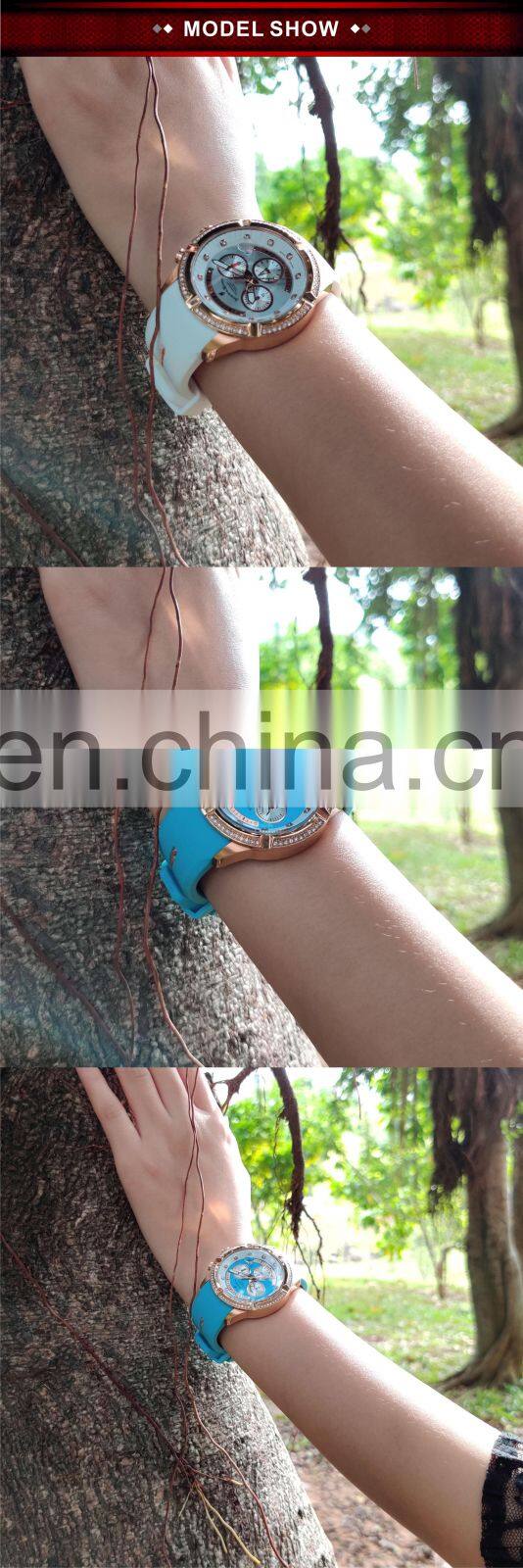 Private label 10 atm waterproof Japan movement sr626sw custom logo diamond branded women watch