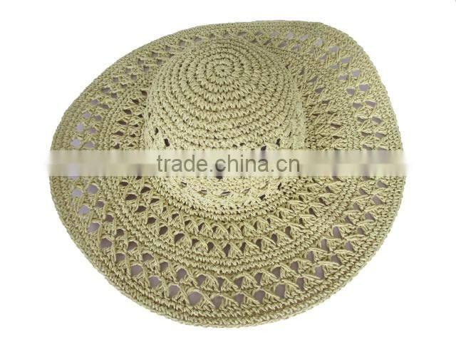 cheap wholesale high quality ladies beach straw Hat