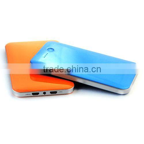 4200mAh extra slim power bank design with different colors match