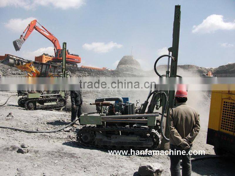 hot selling! high efficient, simple operate HF100YA2 coal mine drilling machine