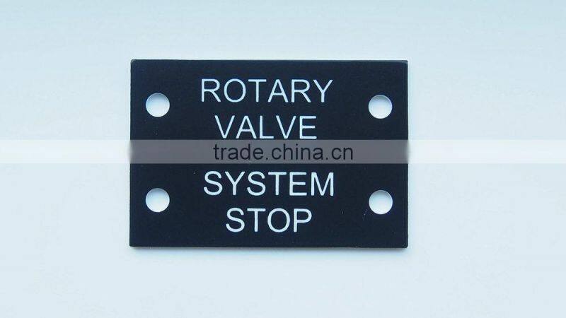 High quality Household Electrical Appliances Nameplate
