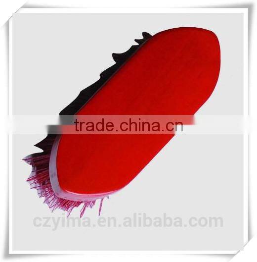 wooden horse brush/equestrian