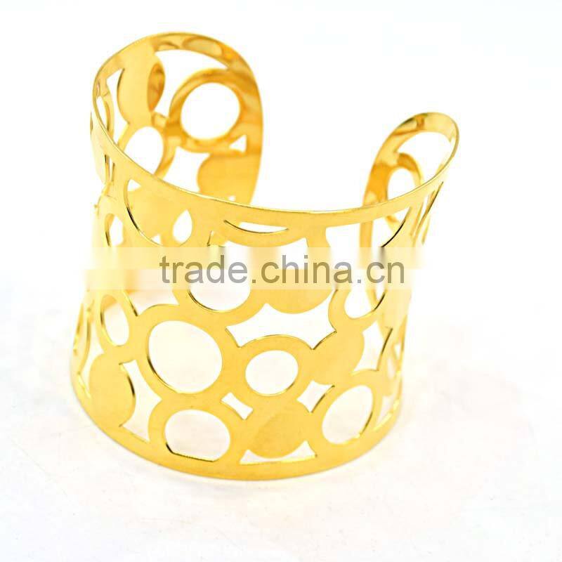 latest design girls top plated gold bangles