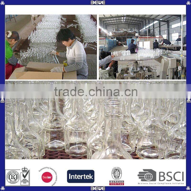high quality food grade blank beer bottle