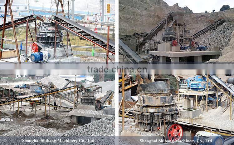 Warranty Easy transport concrete crusher, stone cone crusher machine