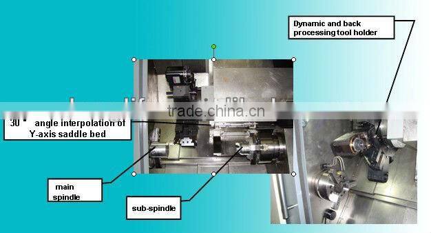 Catalogue of twin spindle cnc turning center for sale