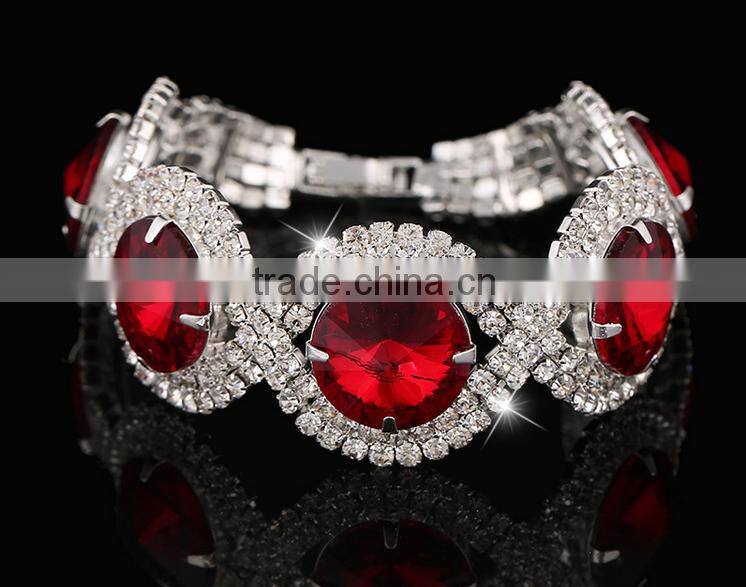 New Arrival Europe Silver Plated Bead Charm Bracelet Bride Jewelry 2016