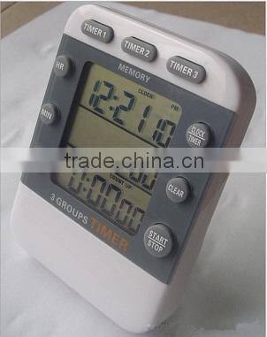 3 channel digital timer 12/24 hour clock