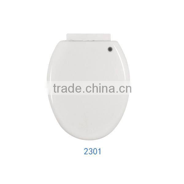 PP oval white accessories sanitary bathroom plastic wc seat cover