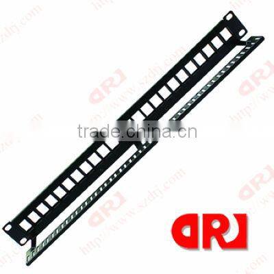 24 ports empty metal patch panel