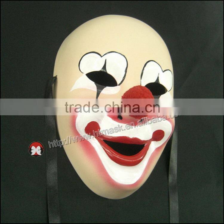 Hot Sales Jester Rigid Plastic Clown Mask Cartoon Show Mask Will Partyl Mask The Adults And Kids Can Wear