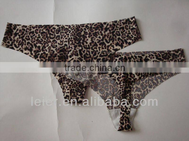 Laser Cut Microfiber Underwear Thongs