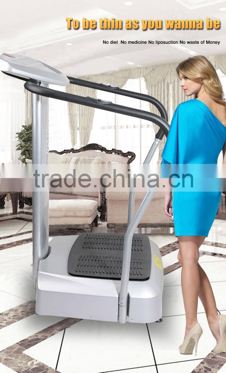 Perfect factory outlets whole body vibration machine crazy fit massager with handle
