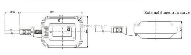 HP-M15-2 water tank level float switch, electric floating pump