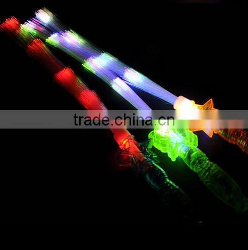 Heart Shape Electronic Glowing Sticks LED Light Heart Style Toy Flashing Rods Children's Festival Toy Favors