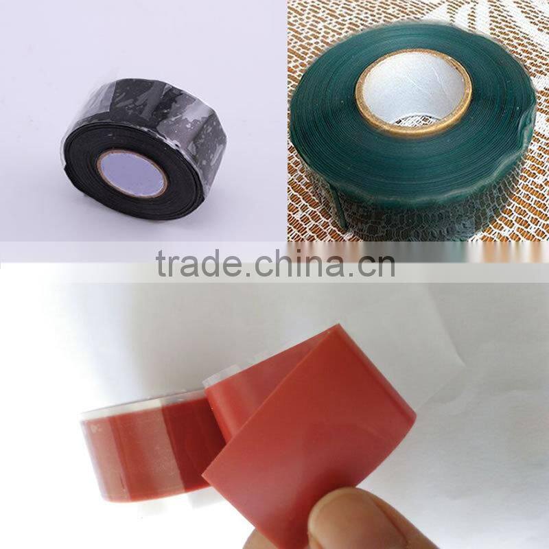 Adhesive silicone tape sew transparent
