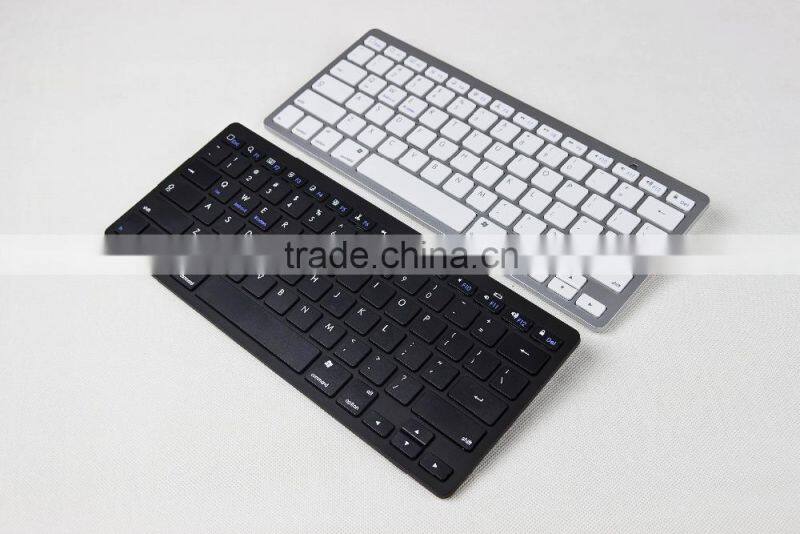 Bluefinger Ultra-Slim Bluetooth Keyboard for iPad Air, iPad Mini 2, iPad Mini, iPad 4 / 3 / 2, Galaxy Tab and other Tablets